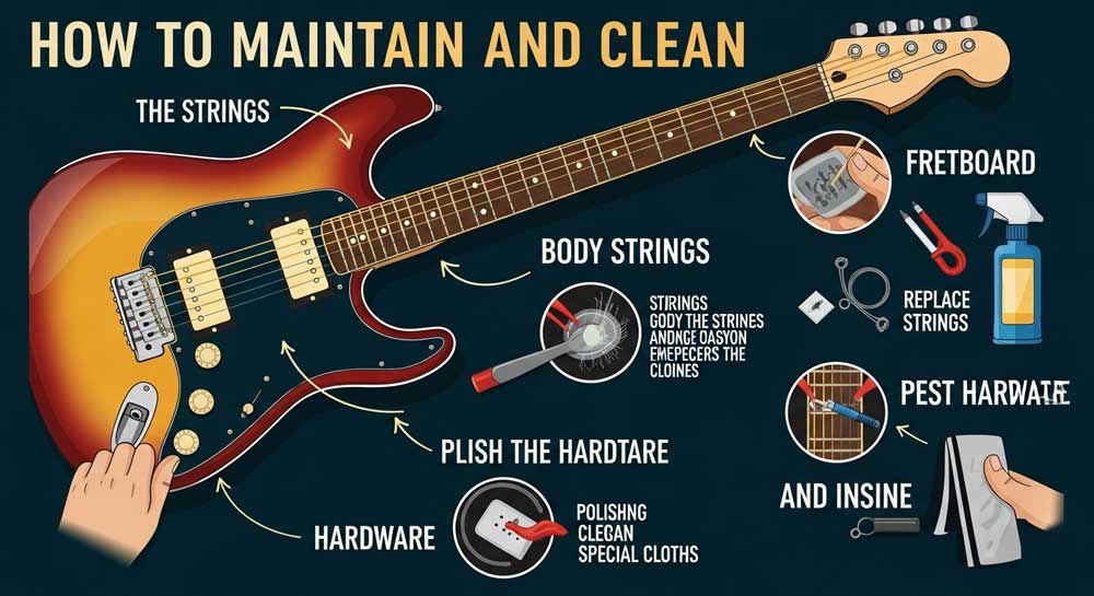 Gitar Bakımı ve Temizliği: Enstrümanınızı Nasıl Korursunuz?