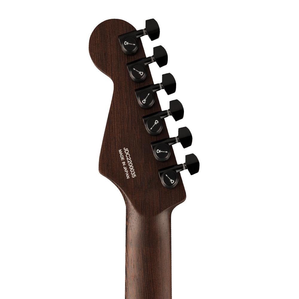 Charvel MJ DK24 HSH 2PT W Mahogany Wenge Klavye Black Elektro Gitar - Görsel 2