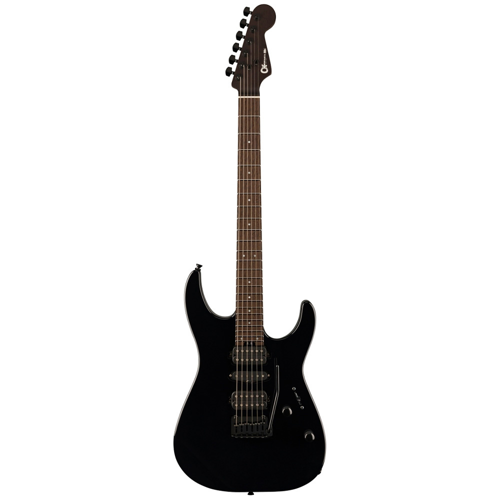 Charvel MJ DK24 HSH 2PT W Mahogany Wenge Klavye Black Elektro Gitar - Görsel 4