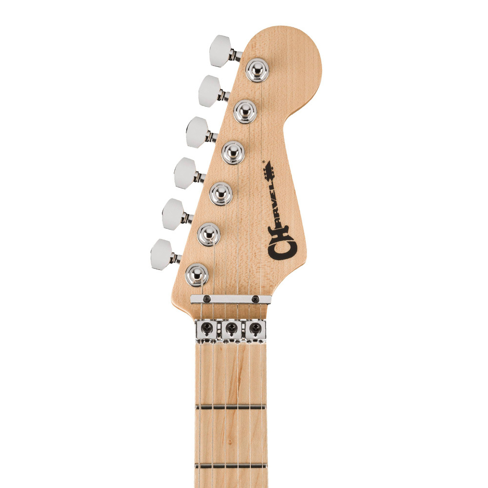 Charvel MJ So-Cal Style 1 HSS FR Akçaağaç Klavye Snow White Elektro Gitar - Görsel 3