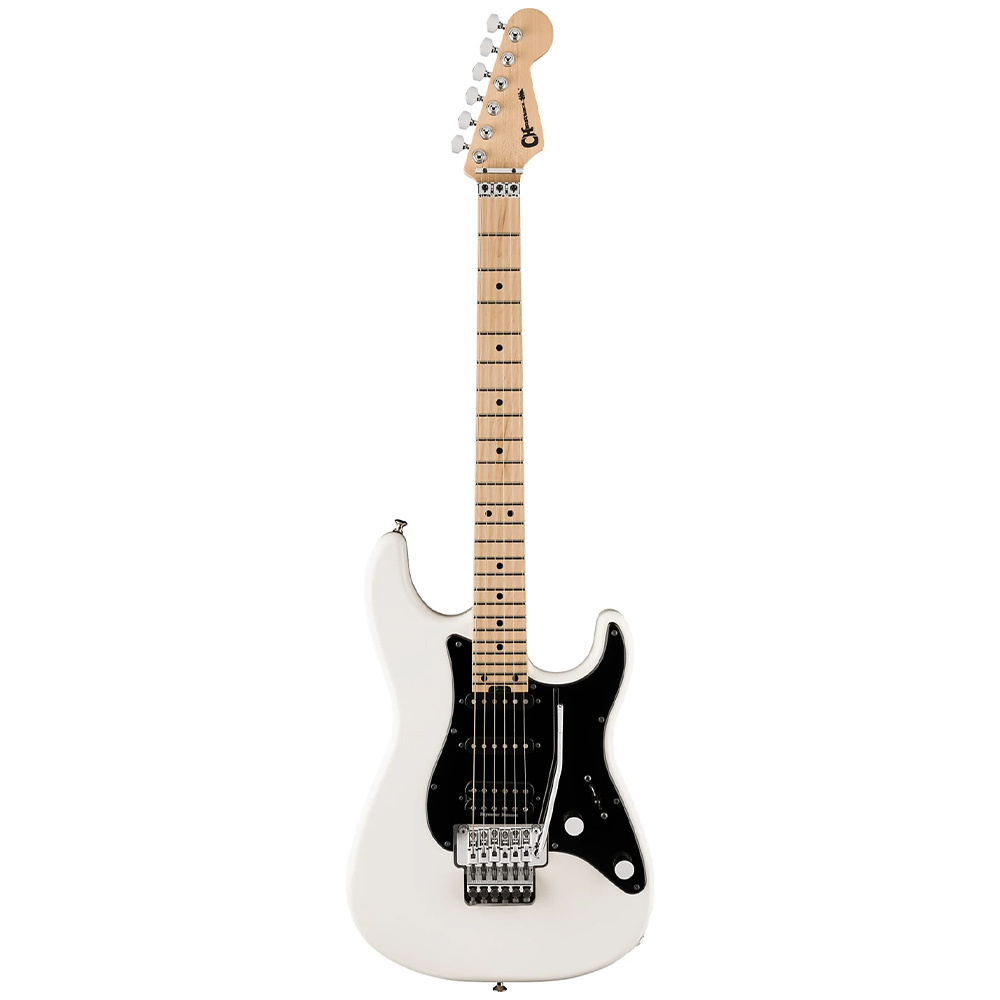 Charvel MJ So-Cal Style 1 HSS FR Akçaağaç Klavye Snow White Elektro Gitar - Görsel 5