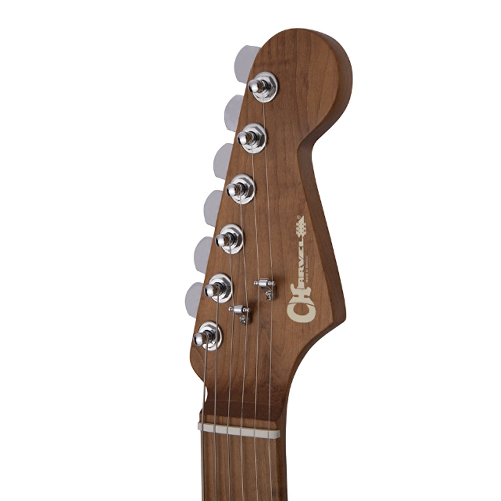 Charvel Pro Mod DK22 SSS 2 Point Tremolo Karamelize Akçaağaç Klavye Electric Blue Elektro Gitar - Görsel 4