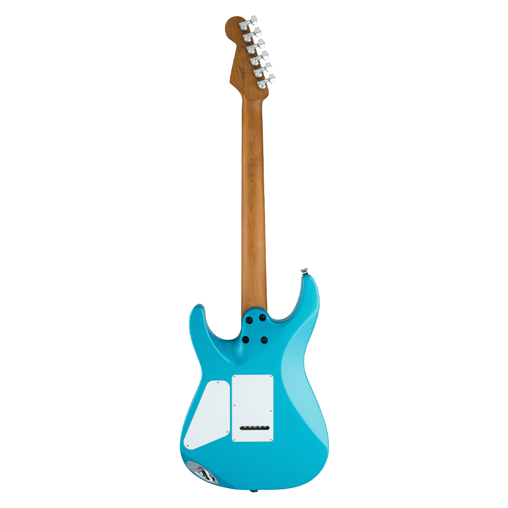 Charvel Pro-Mod DK24 HH 2PT Karamelize Akçaağaç Klavye Matte Blue Frost Elektro Gitar - Görsel 2