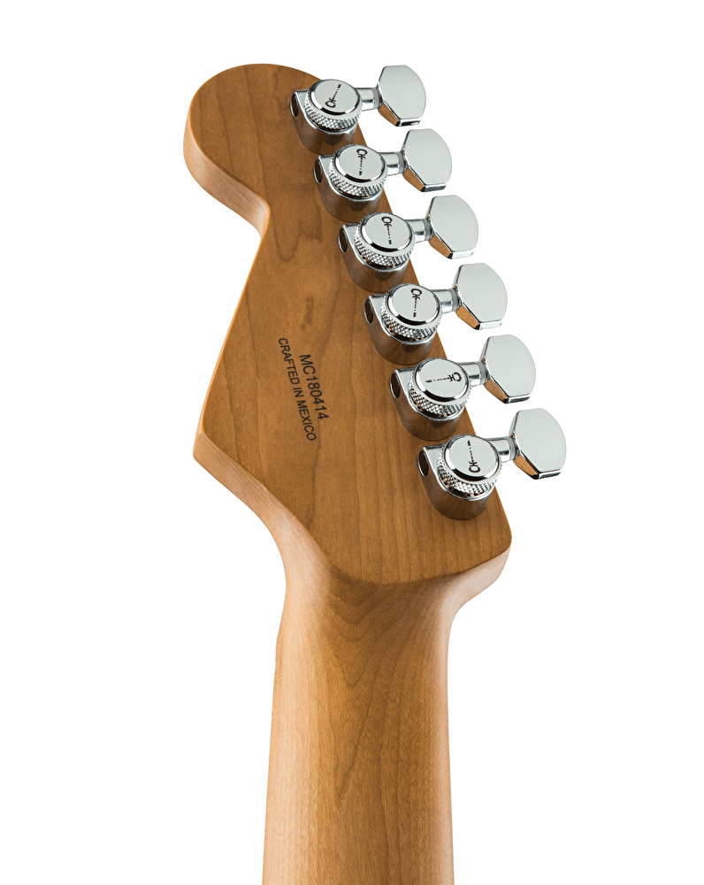 Charvel Pro-Mod DK24 HH 2PT Karamelize Akçaağaç Klavye Matte Blue Frost Elektro Gitar - Görsel 5