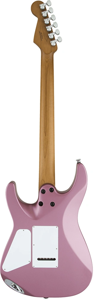 Charvel Pro-Mod DK24 HH 2PT Karamelize Akçaağaç Klavye Satin Burgundy Mist Elektro Gitar - Görsel 5