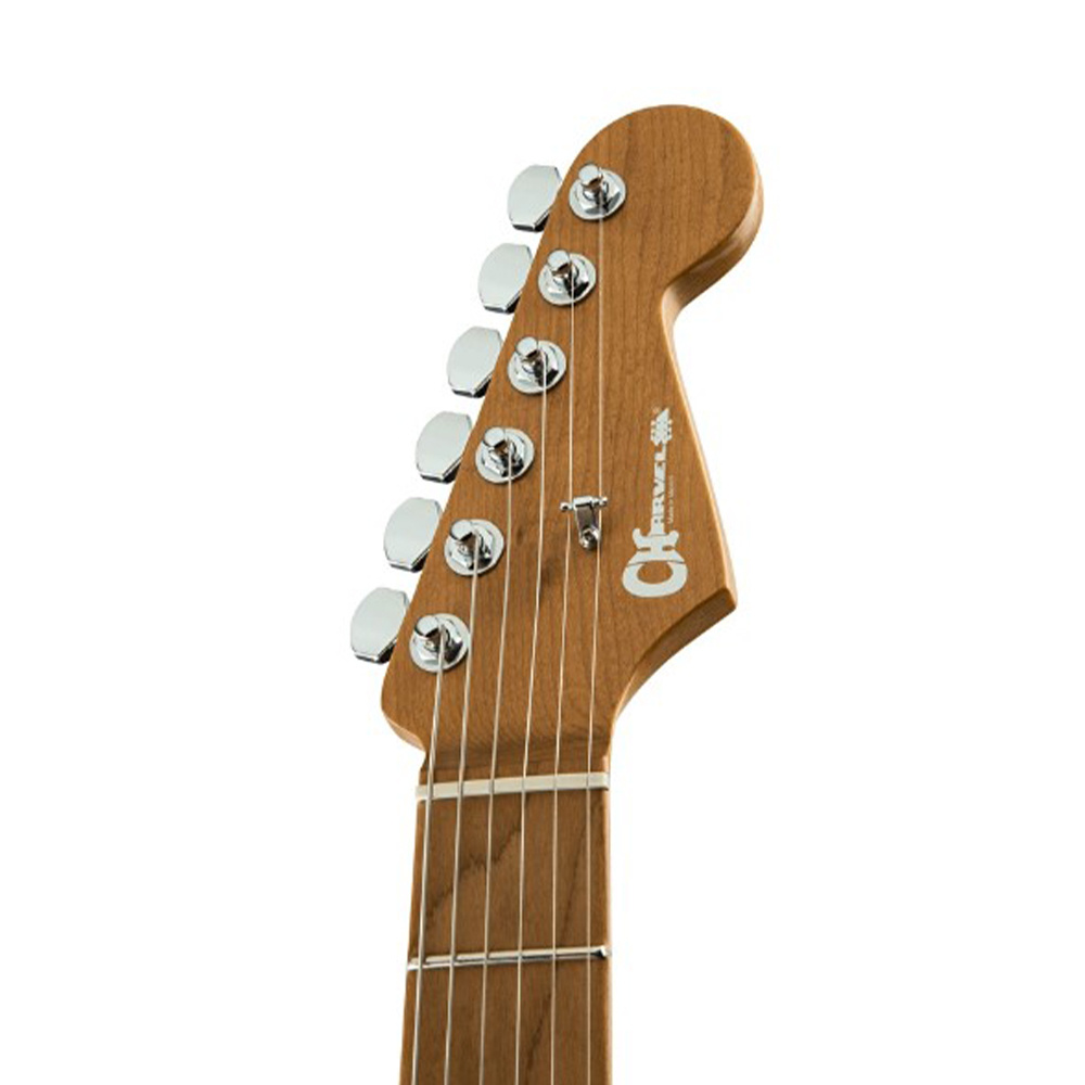 Charvel Pro-Mod DK24QM HH 2PT Karamelize Akçaağaç Klavye Chlorine Burst Elektro Gitar - Görsel 5