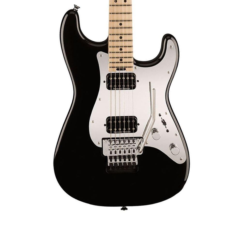 Charvel Pro-Mod So-Cal Style 1 HH FR Akçaağaç Klavye MPG Gloss Black Elektro Gitar - Görsel 5