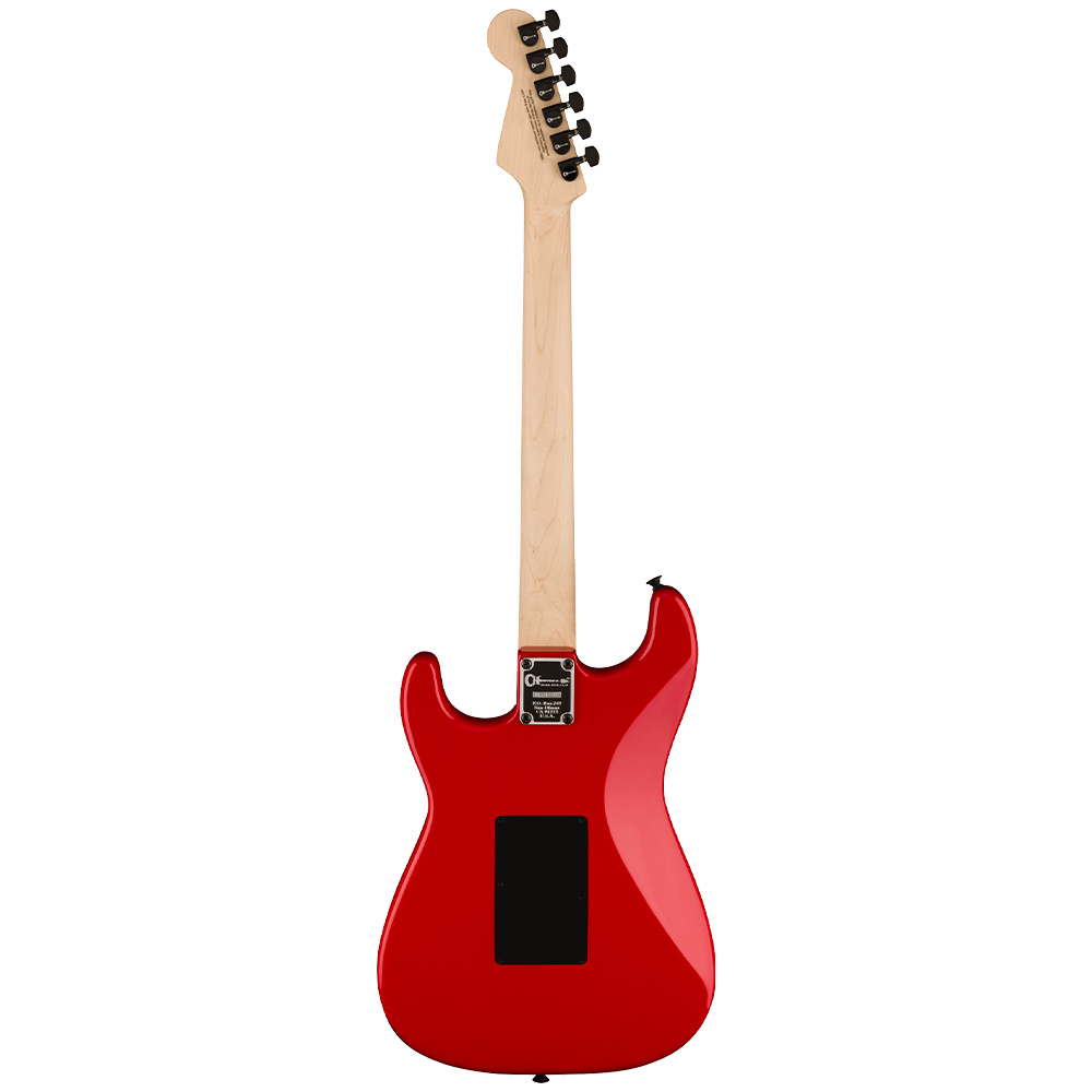 Charvel Pro-Mod So-Cal Style 1 HSS FR Abanoz Klavye Ferrari Red Elektro Gitar - Görsel 3