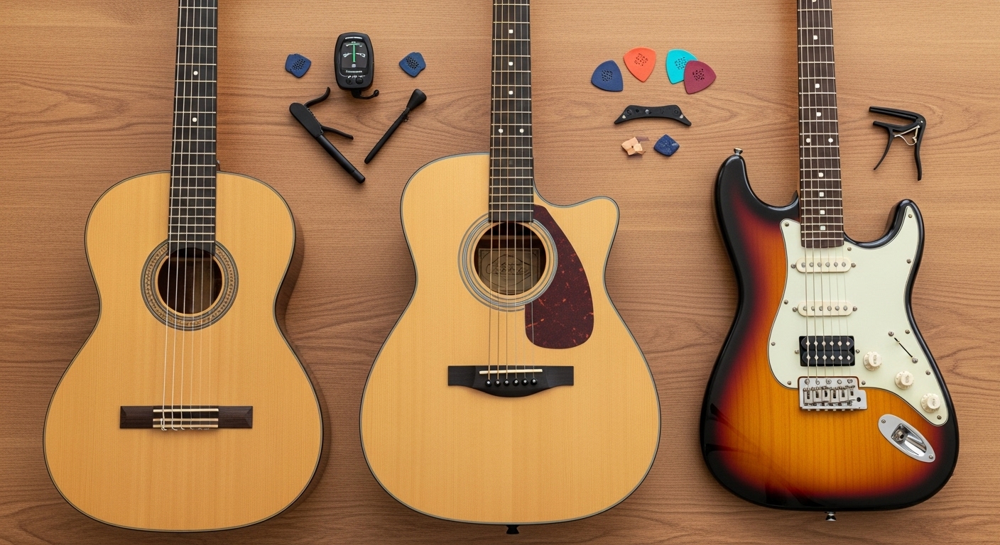 En İyi Başlangıç Gitar Markaları ve Modelleri (2025 Güncel Tavsiyeler)