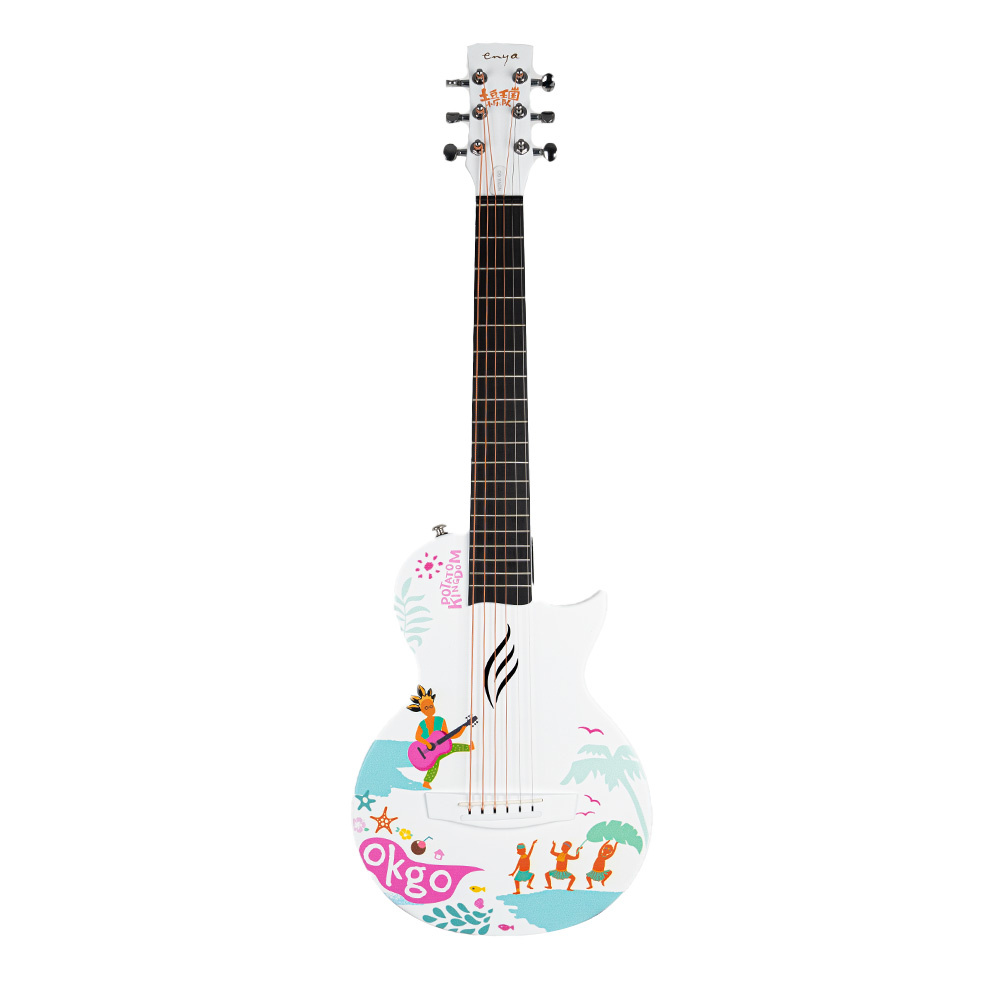 Enya NOVA GO MINI OK GO Traveller Akustik Gitar - Görsel 4