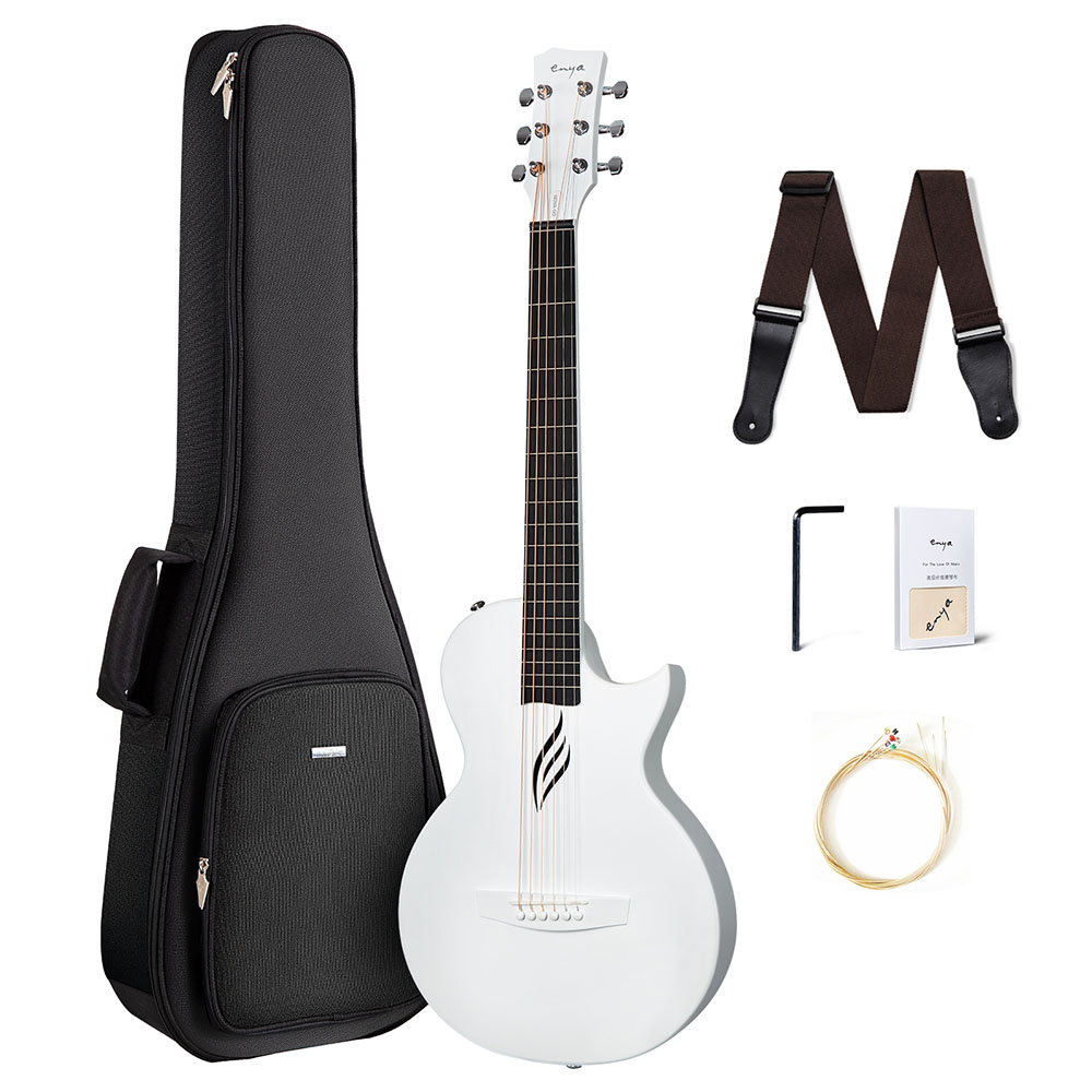 Enya NOVA GO WH Beyaz Akustik Gitar - Görsel 2