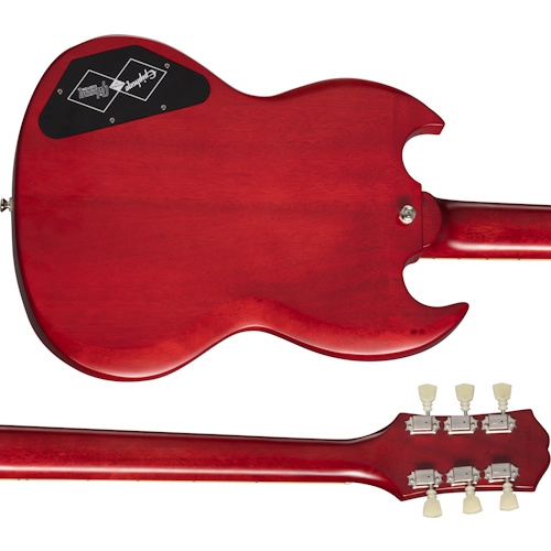 Epiphone 1961 Les Paul SG Standard Elektro Gitar (Aged Sixties Cherry) - Görsel 6
