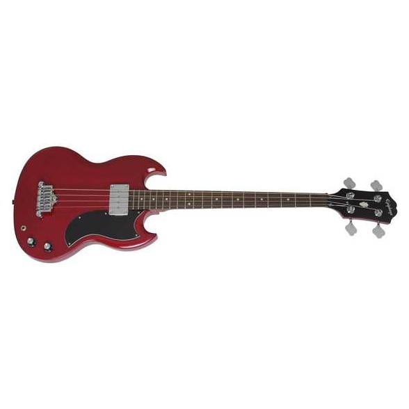 Epiphone EB-0 Chrome Hardware Bas Gitar (Cherry) - Görsel 2