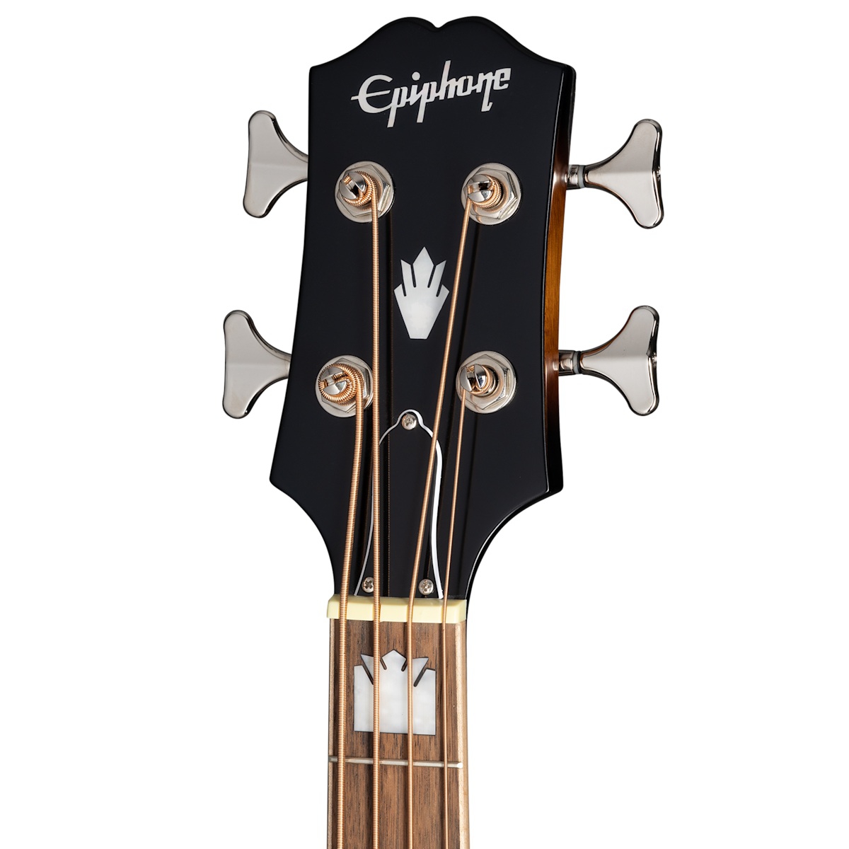 Epiphone El Capitan J-200 Studio Elektro Akustik Bas Gitar (Aged Vintage Sunburst) - Görsel 4
