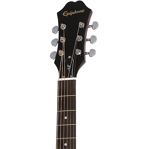 Epiphone J-15EC Deluxe Elektro Akustik Gitar (Vintage Sunburst) - Görsel 5
