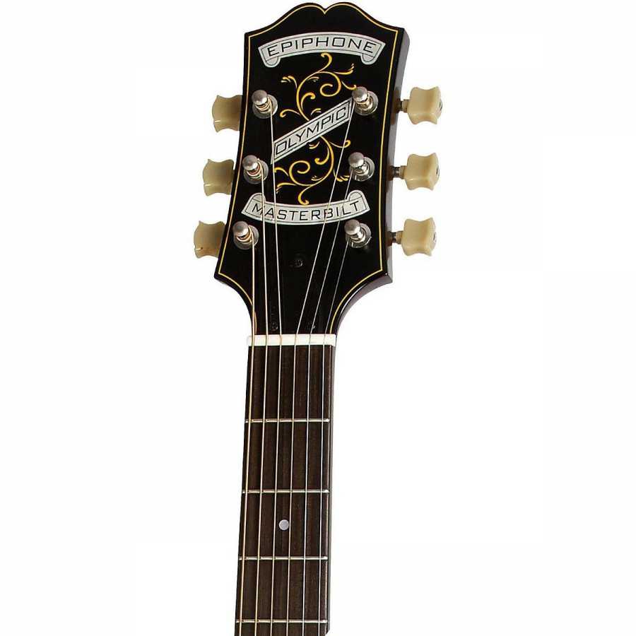 Epiphone Masterbilt Century Collection Olympic Elektro Gitar (Vintage Burst) - Görsel 5