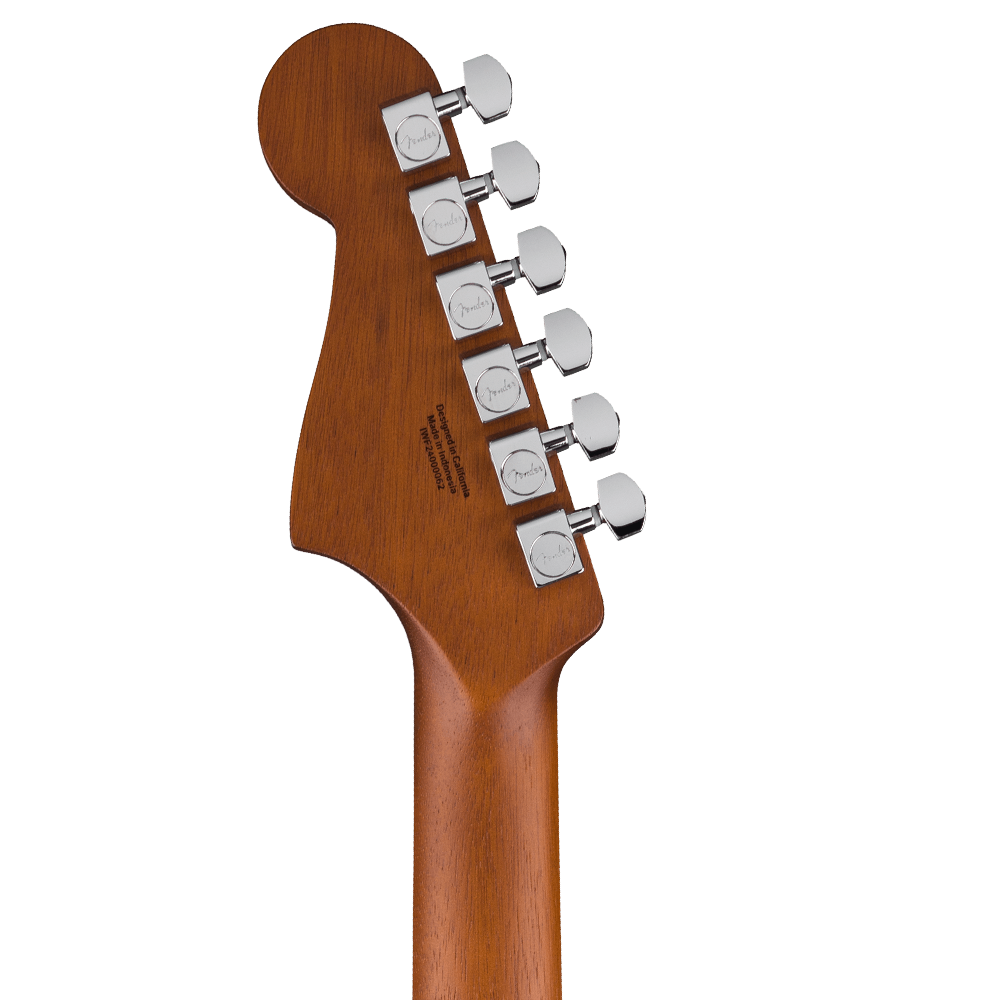 Fender Acoustasonic Standard Jazzmaster Gülağacı Klavye Aged Natural Elektro Akustik Gitar - Görsel 3