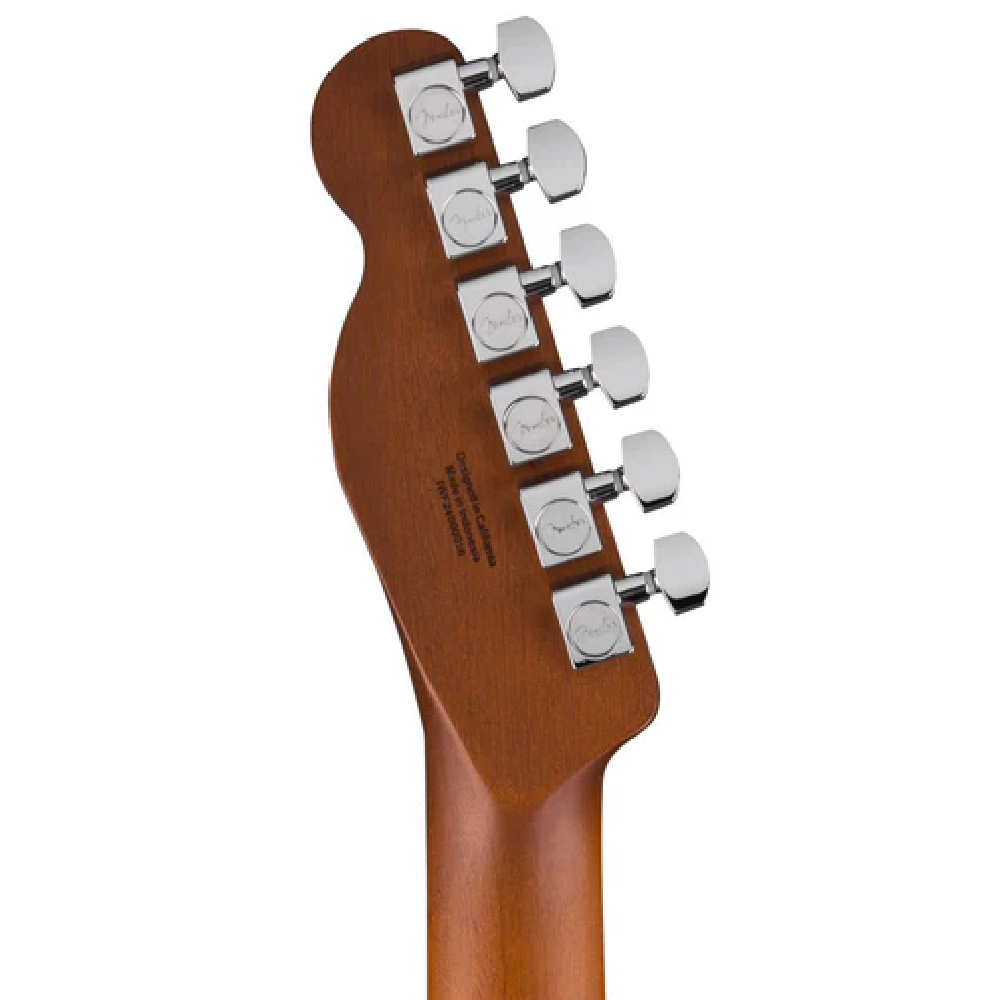 Fender Acoustasonic Standard Telecaster Gülağacı Klavye Aged Natural Elektro Akustik Gitar - Görsel 2