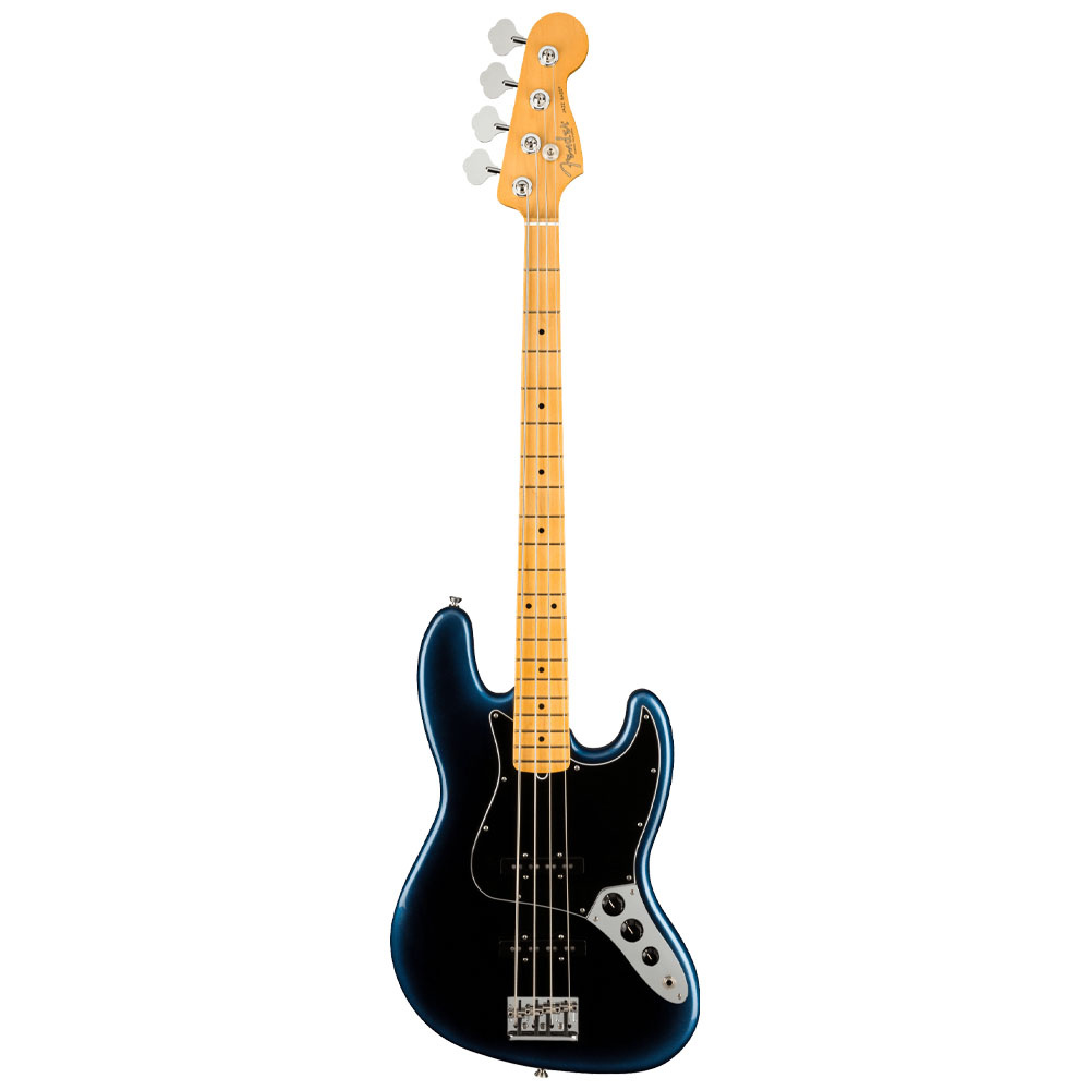 Fender American Professional II Jazz Bass Akçaağaç Klavye Dark Night Bas Gitar - Görsel 2