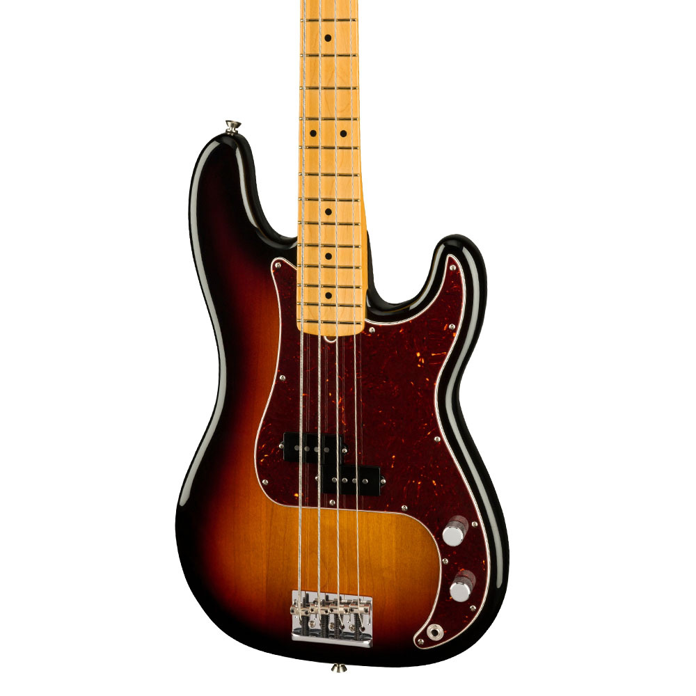 Fender American Professional II Precision Bass Akçaağaç Klavye 3-Color Sunburst Bas Gitar - Görsel 4