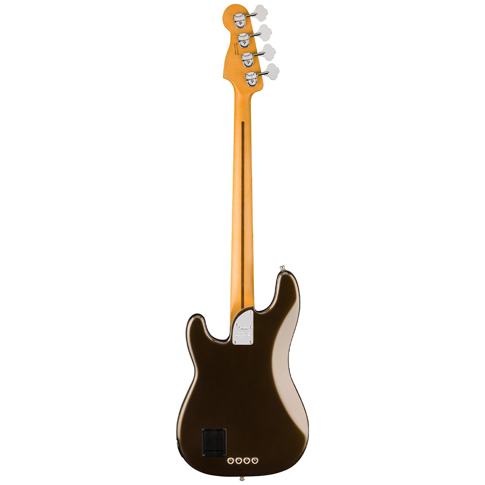 Fender American Ultra II Precision Bass Abanoz Klavye Texas Tea Bas Gitar - Görsel 2