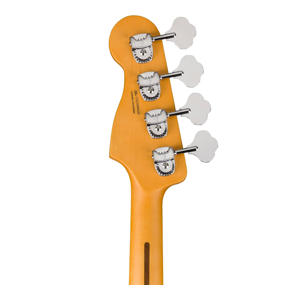 Fender American Ultra II Precision Bass Abanoz Klavye Texas Tea Bas Gitar - Görsel 3