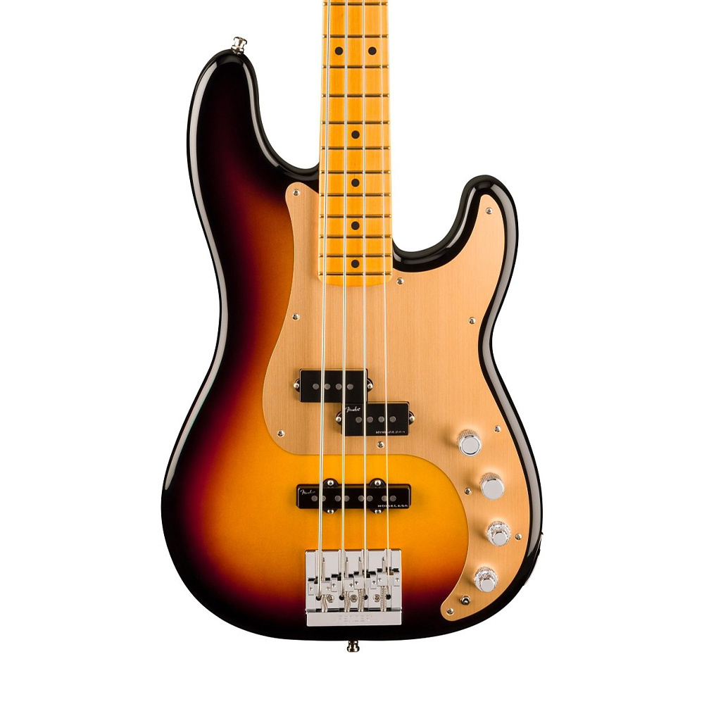 Fender American Ultra II Precision Bass Akçaağaç Klavye Ultraburst Bas Gitar - Görsel 3