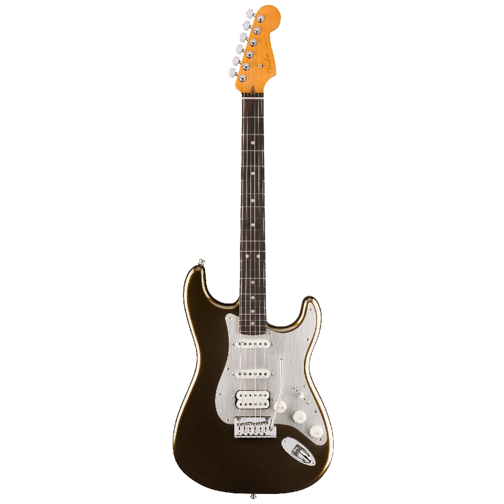 Fender American Ultra II Stratocaster HSS Abanoz Klavye Texas Tea Elektro Gitar - Görsel 3