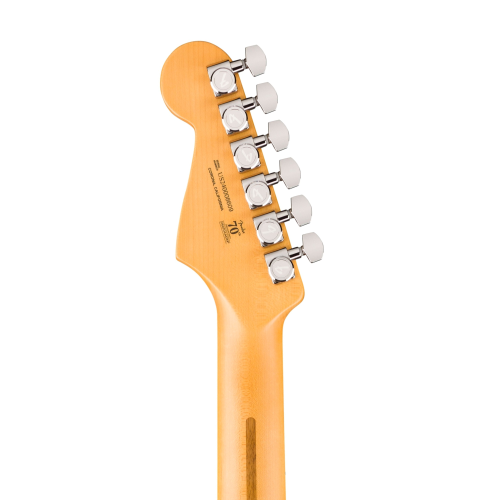 Fender American Ultra II Stratocaster HSS Abanoz Klavye Texas Tea Elektro Gitar - Görsel 4