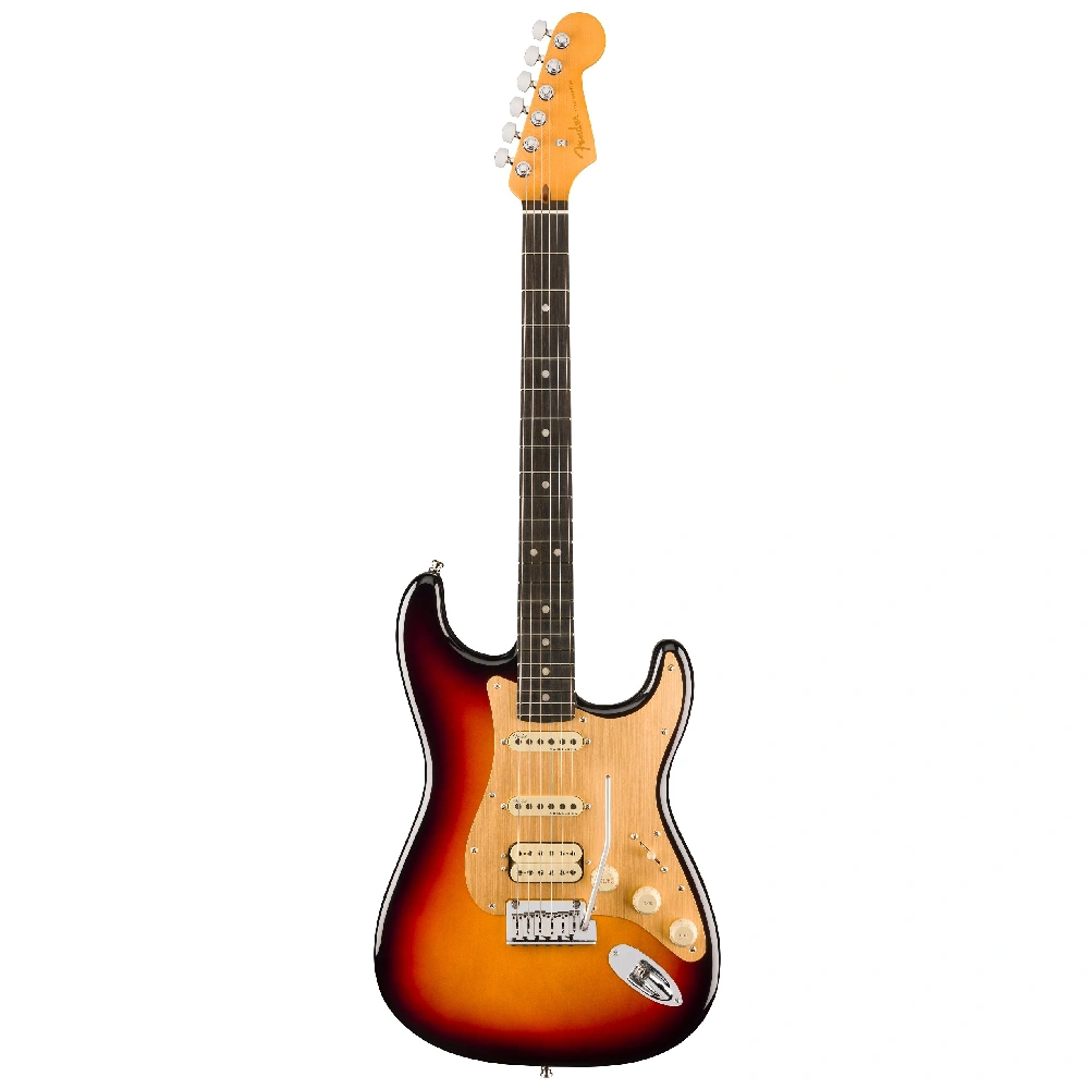 Fender American Ultra II Stratocaster HSS Abanoz Klavye Ultraburst Elektro Gitar - Görsel 3