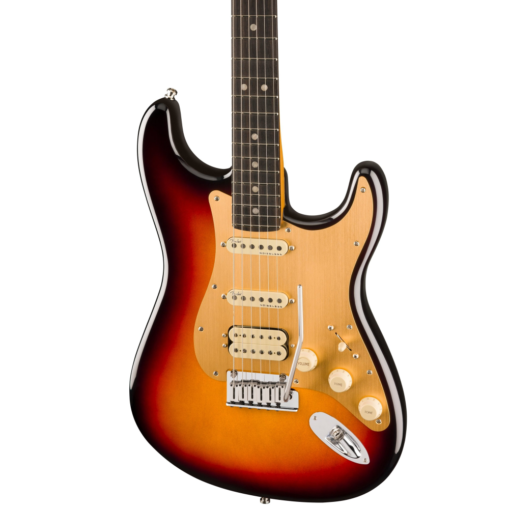 Fender American Ultra II Stratocaster HSS Abanoz Klavye Ultraburst Elektro Gitar - Görsel 5
