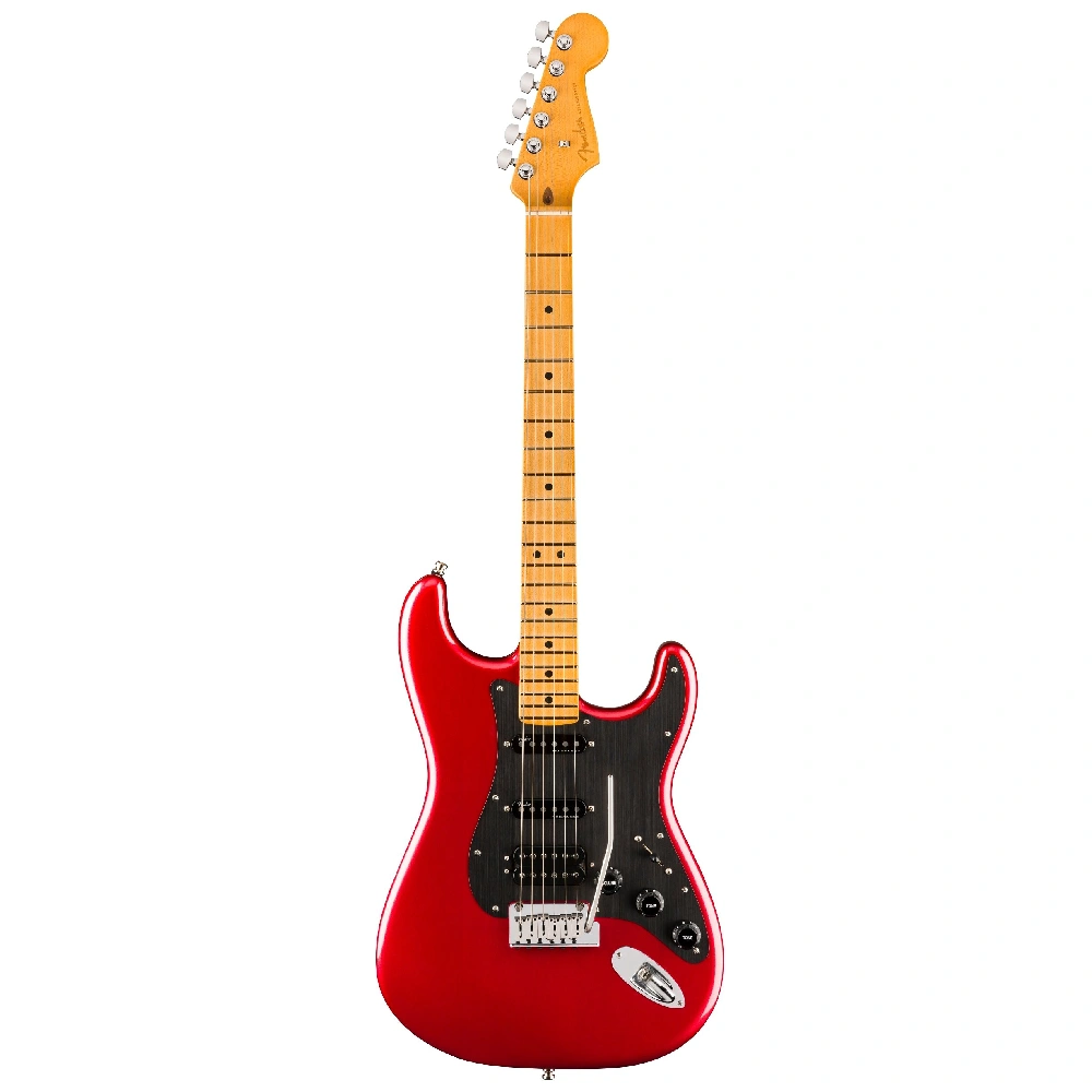 Fender American Ultra II Stratocaster HSS Akçaağaç Klavye Sinister Red Elektro Gitar - Görsel 2