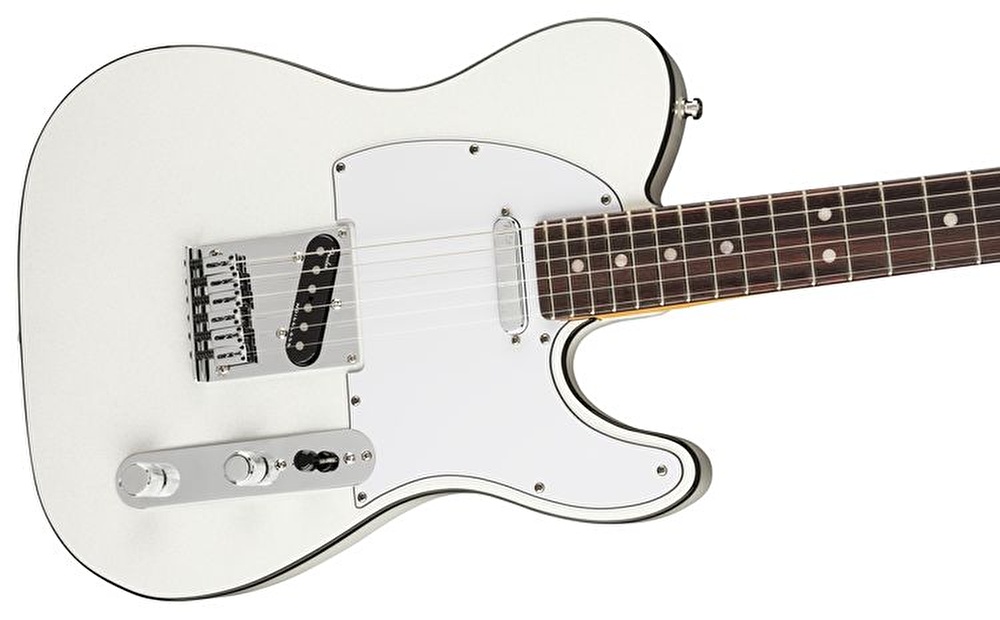 Fender American Ultra Telecaster Gülağacı Klavye Arctic Pearl Elektro Gitar