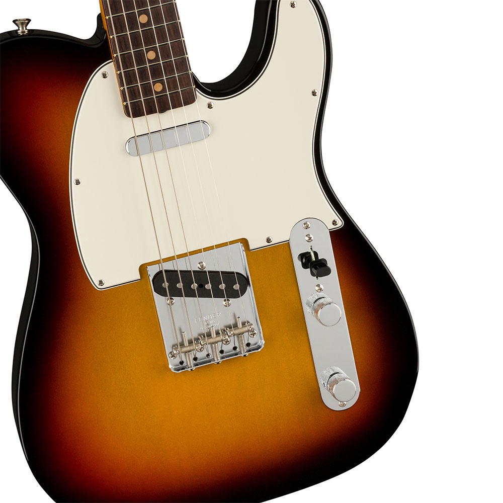 Fender American Vintage II 1963 Telecaster Gülağacı Klavvye 3-Color Sunburst Elektro Gitar - Görsel 5