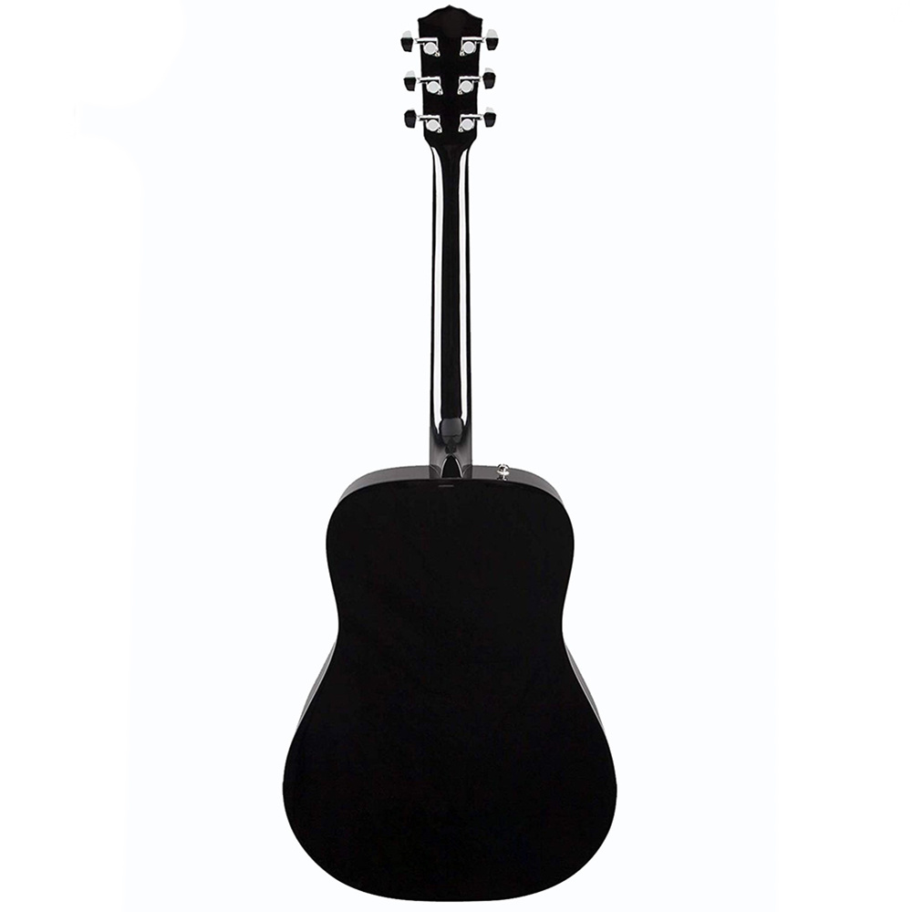 Fender CD-60 Dreadnaught Ceviz Klavye Black Akustik Gitar - Görsel 2