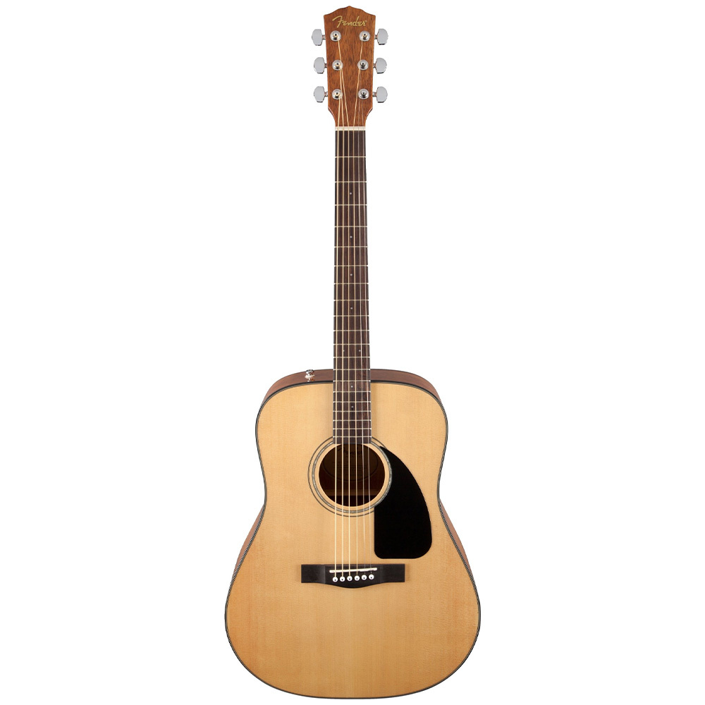 Fender CD-60 Dreadnought w/case Natural Akustik Gitar - Görsel 4
