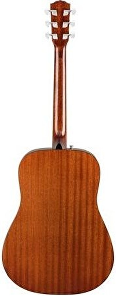 Fender CD-60S Dreadnought All Mahogany Ceviz Klavye Akustik Gitar - Görsel 3