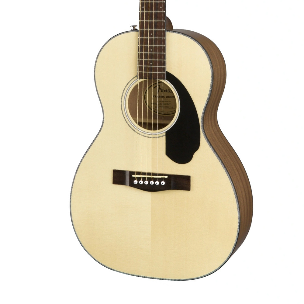 Fender CP-60S Parlor Ceviz Klavye Natural Akustik Gitar - Görsel 4