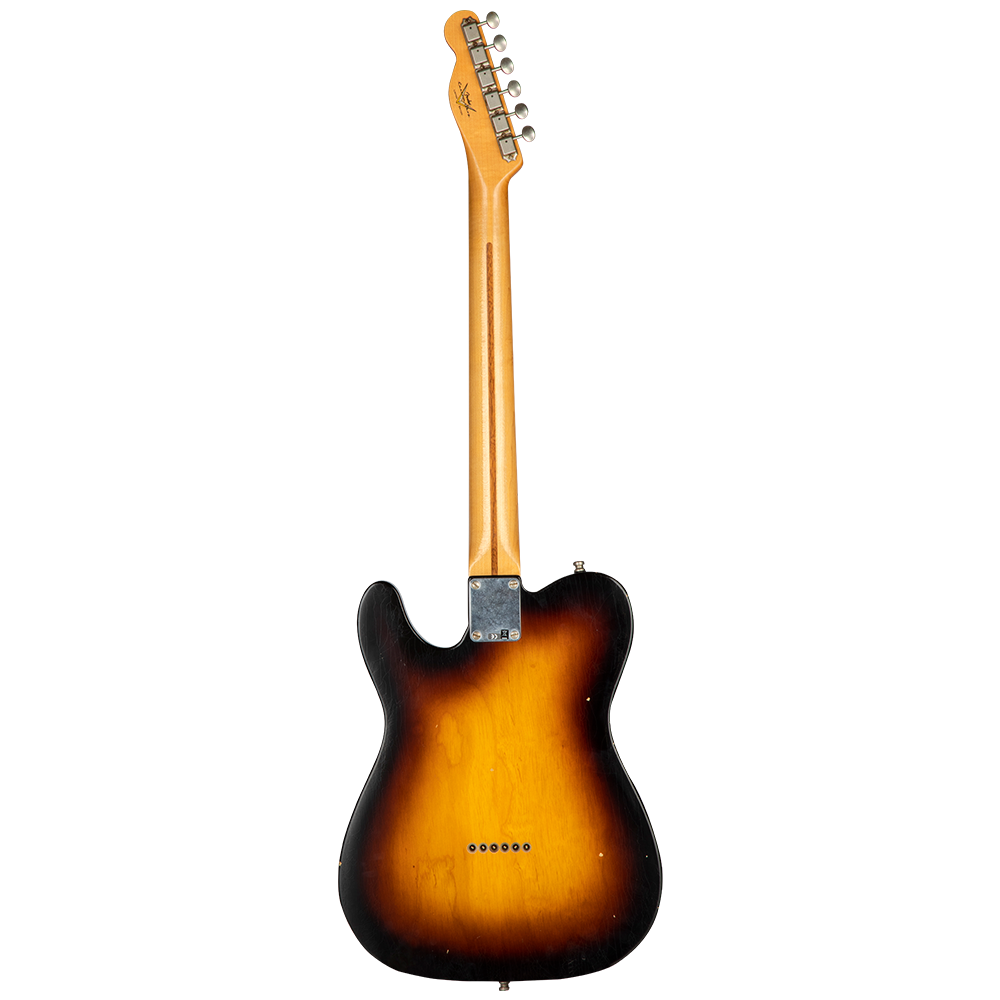 Fender Custom Shop 1952 Telecaster Journeyman Relic Akçaağaç Klavye Elektro Gitar - Görsel 5