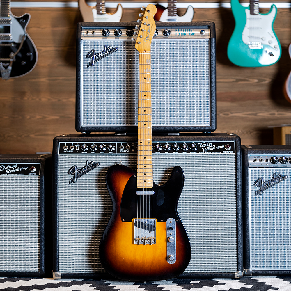 Fender Custom Shop 1952 Telecaster Journeyman Relic Akçaağaç Klavye Elektro Gitar - Görsel 6