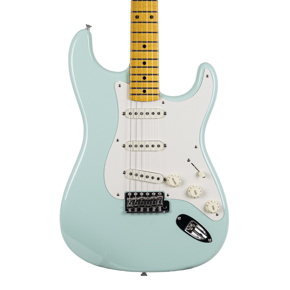 Fender Custom Shop 1957 Stratocaster NOS Surf Green Elektro Gitar - Görsel 2