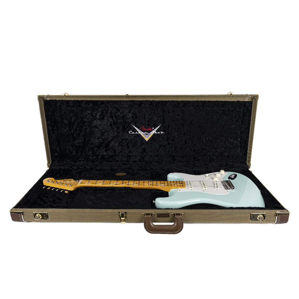 Fender Custom Shop 1957 Stratocaster NOS Surf Green Elektro Gitar - Görsel 5