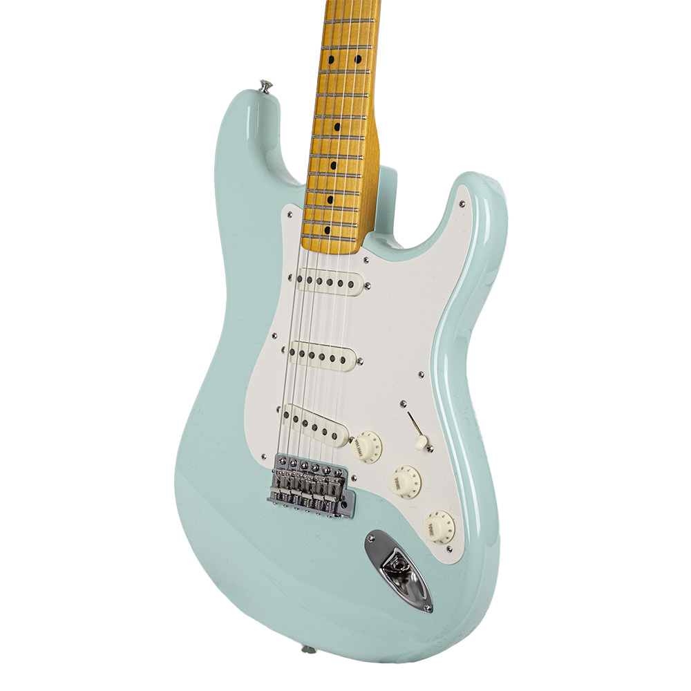 Fender Custom Shop 1957 Stratocaster NOS Surf Green Elektro Gitar - Görsel 9