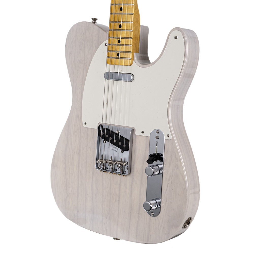 Fender Custom Shop 1959 Telecaster NOS White Blonde Elektro Gitar - Görsel 5