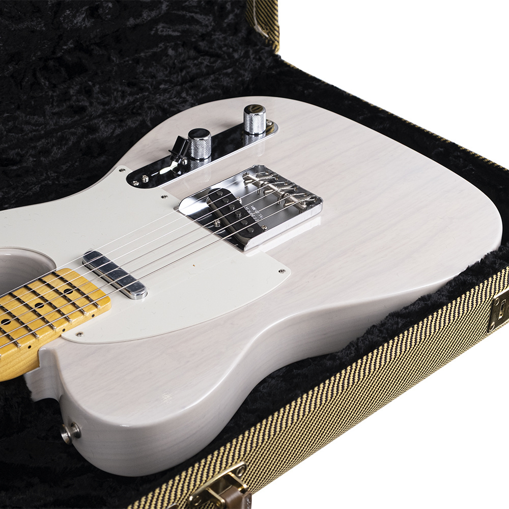 Fender Custom Shop 1959 Telecaster NOS White Blonde Elektro Gitar - Görsel 6