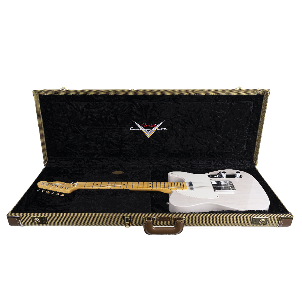 Fender Custom Shop 1959 Telecaster NOS White Blonde Elektro Gitar - Görsel 7