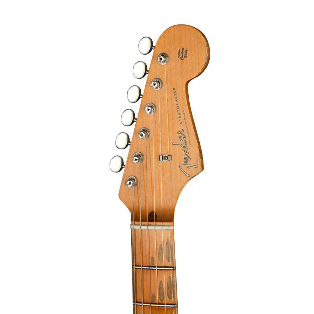 Fender Custom Shop 2020 1956 Stratocaster Akçağaç Klavye Relic/CC Elektro Gitar - Görsel 6
