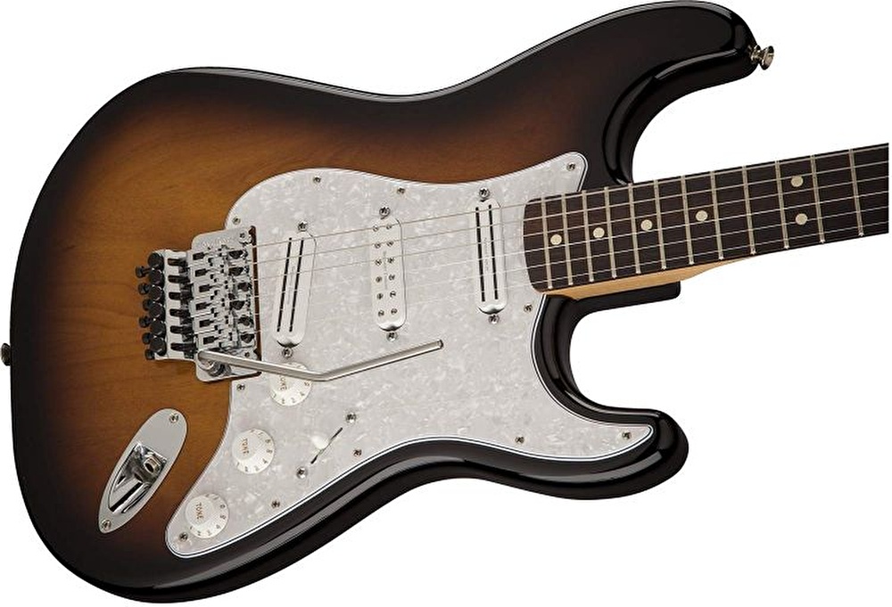 Fender Dave Murray Stratocaster HHH Gülağacı Klavye 2-Color Sunburst Elektro Gitar - Görsel 5