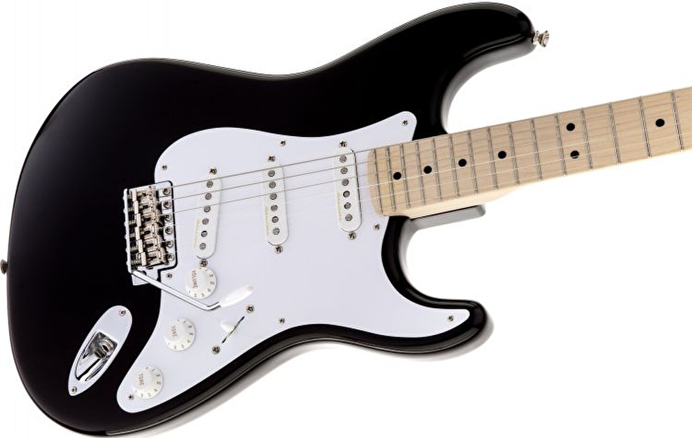 Fender Eric Clapton Stratocaster Akçaağaç Klavye Black Elektro Gitar