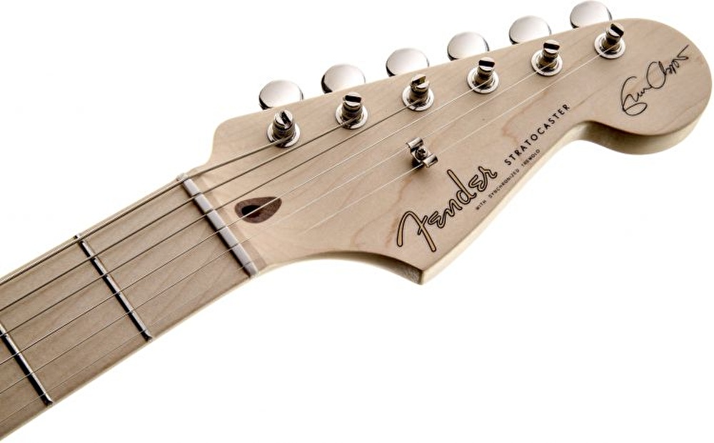Fender Eric Clapton Stratocaster Akçaağaç Klavye Olympic White Elektro Gitar - Görsel 5